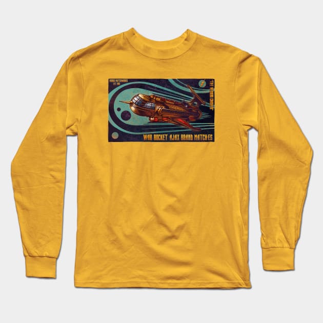 Flash Gordon Brand Matches Long Sleeve T-Shirt by ChetArt